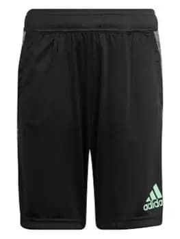 Adidas Junior Boys Training Icons Short - Black