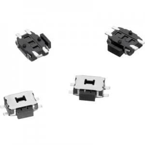 Wuerth Elektronik WS TUS 436351045816 Pushbutton 12 Vdc 0.05 A 1 x OffOn momentary