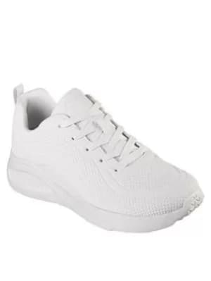 Skechers Bobs Buno How Sweet Trainers, White, Size 3, Women