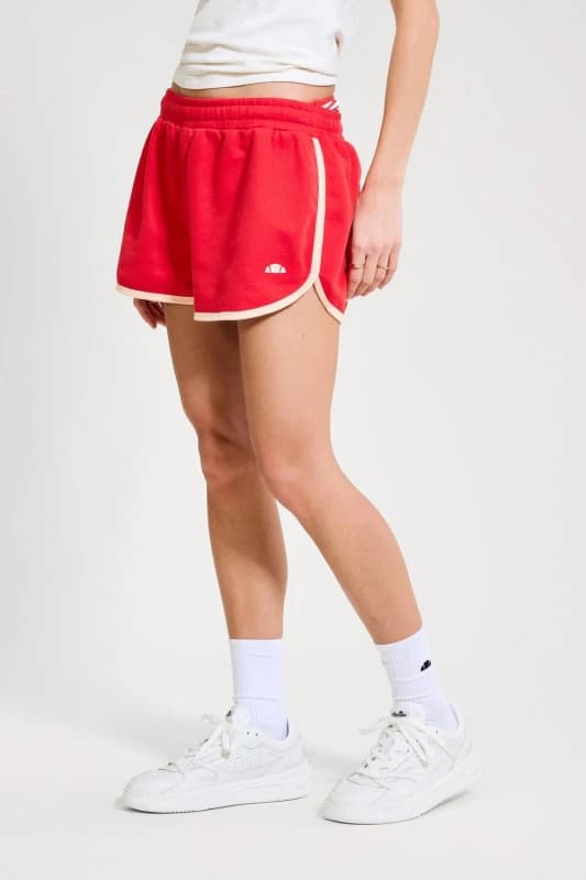 Ellesse Womens Ceriale Shorts in Red Size: 14 Red Female 14