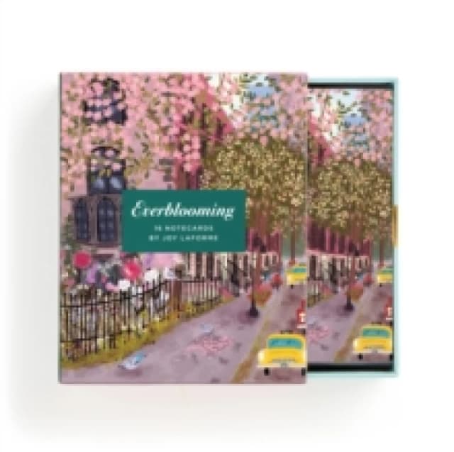 Joy Laforme Everblooming Blank Greeting Card Assortment. Postcard book or pack. By Galison Books