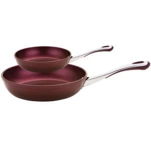 Prestige Prism Purple Non-Stick Frying Pan Set - 2 Piece
