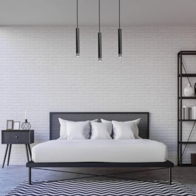 Milagro Dani Black/chrome Pendant 3Xgu10 Elegant Modern Hanging Ceiling Lamps Enhanced Beautifully With Chrome Detail