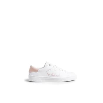 Ted Baker Tarliah Trainers - White-Pink