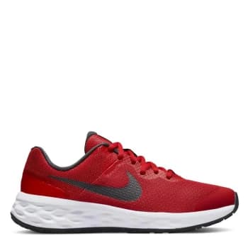 Nike Revolution 6 Junior Running Shoes - Red