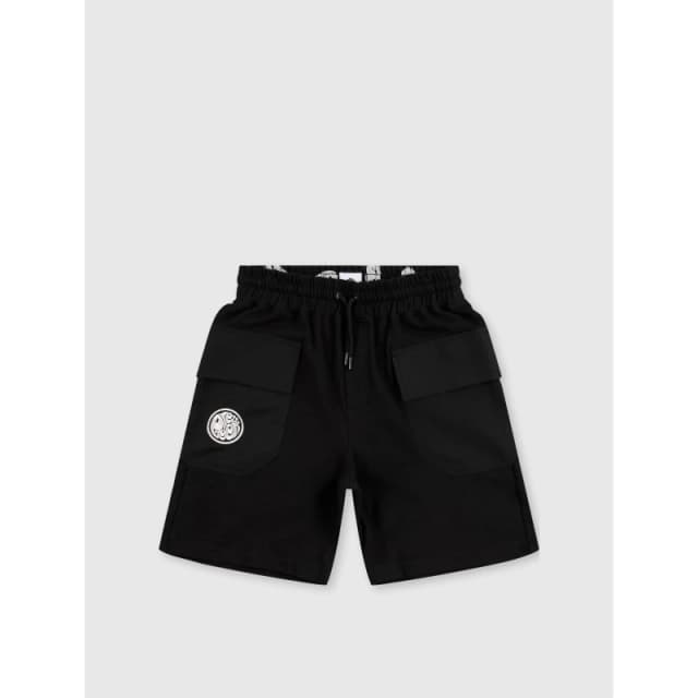 Pretty Green Mens Stamford Fleece Jogger Shorts Black male Small