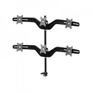 Amer AMR6P flat panel desk mount 61cm (24") Bolt-through Black