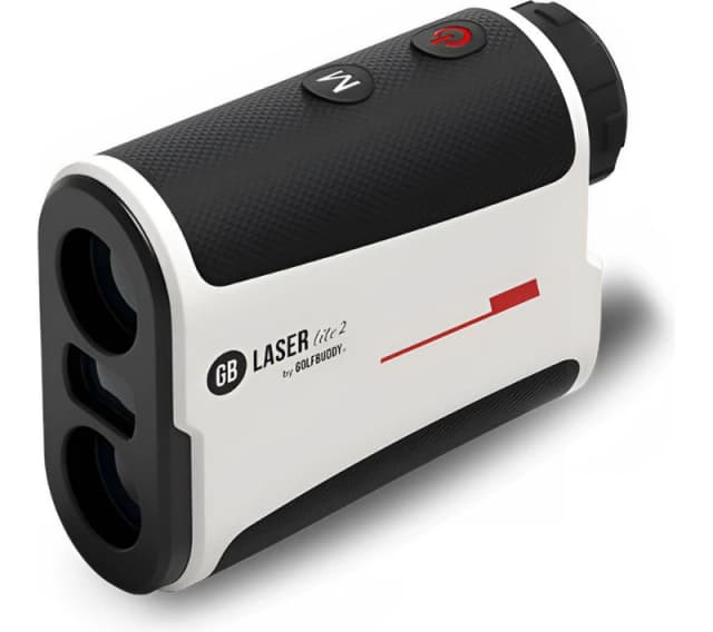GOLFBUDDY Laser Lite 2 Golf Rangefinder, White,Black 8809625730314