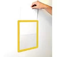 BEAVERSWOOD FRAMES4DOCS Document Frames OD-SFD4/10-YEL A4 Yellow Pack of 10