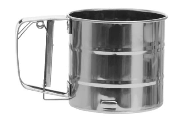 Premier Housewares Zing Stainless Steel 250ml Mechanical Sifter Silver