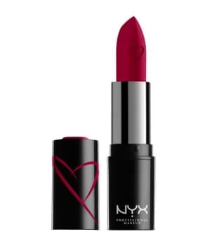 NYX Professional Makeup Shout Loud Satin Lipstick Pink Red - Wife Goals