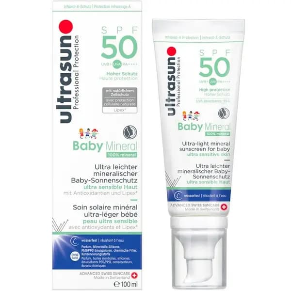 Ultrasun Baby Mineral SPF50 100ml
