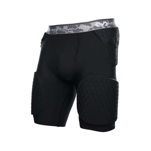 Short McDavid HexTM « Wrap-Around » Black Noir Male M