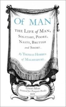 Of Man by Thomas Hobbes Book