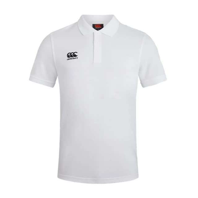 Canterbury Canterbury Men Waimak Polo Shirt in White Size: Small White S Male 5059699079205