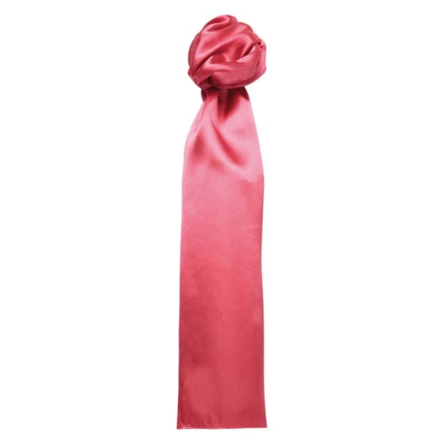 Premier Premier Men Colours Plain Scarf in Fuchsia Fuchsia One Size Male 5063470683222