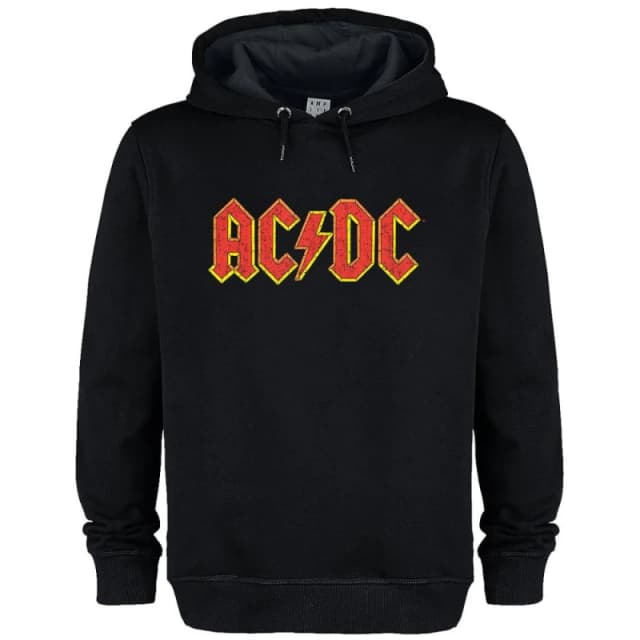 Amplified North America Tour 80 AC DC Hoodie in Black Size: XS Black Unisex XS