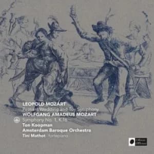 Leopold Mozart Peasant Wedding and Toy Symphony/ Wolfgang Amadeus Mozart Symphony No 1 K16 by Leopold Mozart CD Album