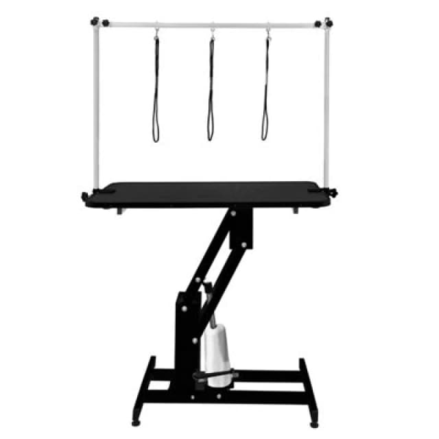 Monster Shop Black Hydraulic Grooming Table - Black Table Top, Black 212308