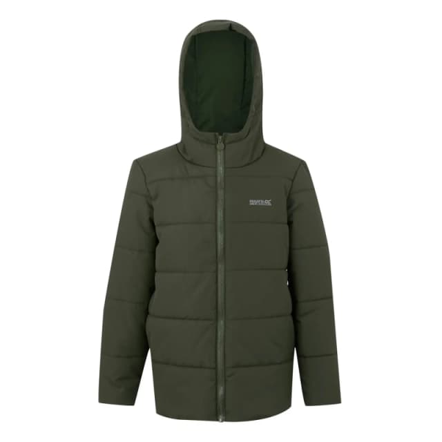 Child Puffer jacket Regatta Halkner Vert Unisex 7/8 ans