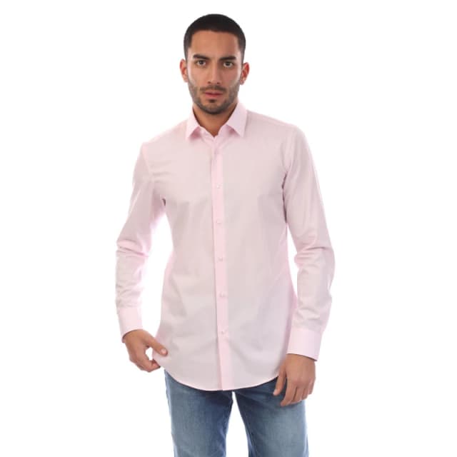 Boss H-Hank-S-Kent-C1-232 Shirt Pink male 16.5