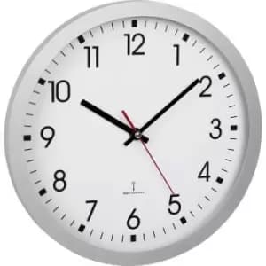 TFA Dostmann 60.3522.02 Radio Wall clock 30cm x 4.3cm Silver