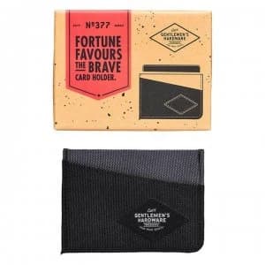 Gentlemens Hardware Card Holder - Black/Grey