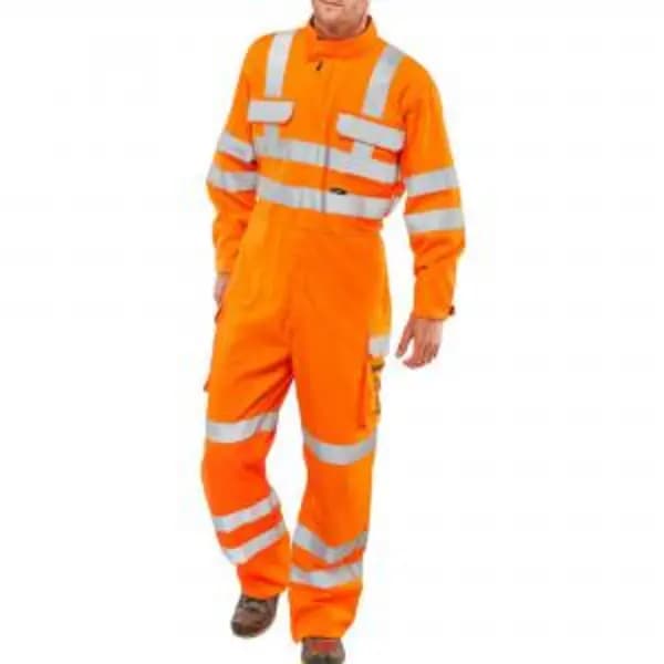 Beeswift Orange Arc Compliant Ris Coverall Orange 44T CARC153OR44T BESWCARC153OR44T