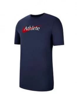 Nike Training Athlete T-Shirt - Navy
