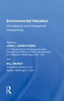 Environmental Valuation : Interregional and Intraregional Perspectives