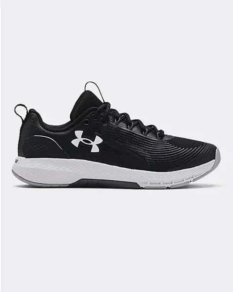 Under Armour Charged Commit Trainers Black/White Male 7 MK58306