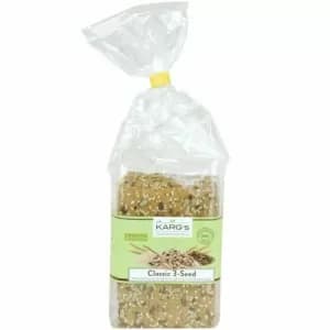 Dr Karg Wholegrain Classic 3-Seed Crispbread 200g x 8
