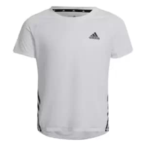 adidas AEROREADY Training 3-Stripes T-Shirt Kids - White