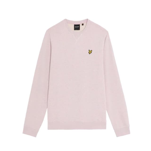 Lyle & Scott Heathered crew neck sweatshirt Lyle & Scott Bleu Male M