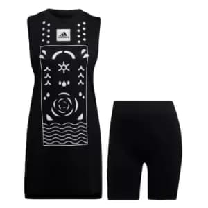 adidas Paris Tennis Wow Dress Womens - Black