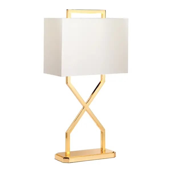 Elstead Elstead Cross Table Lamp - Polished Gold