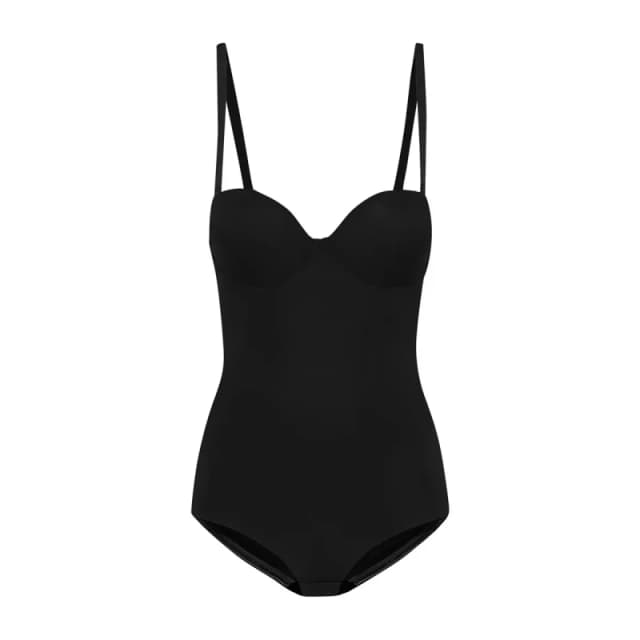 Bye Bra Padded support bodysuit For Her Bye Bra Noir Female XL