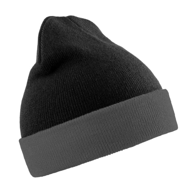 Result Result Men Compass Beanie in Black One Size Male 5059699693180