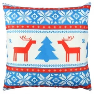 A11850 Multicolor Cushion Reindeer 6