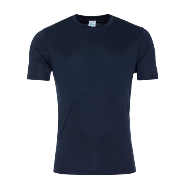 AWDis AWDis Men Just Cool Smooth Short Sleeve T-Shirt in Navy Size: X-Small Navy XS Male 5057520071893