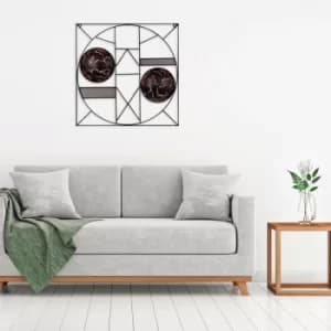 Amoruccio Multicolor Decorative Metal Wall Accessory