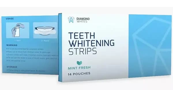 Diamond Whites Teeth Whitening Strips 14Pcs