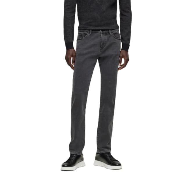 Boss Mens Delaware3-1 Slim Fit Jeans Silver male 34W L