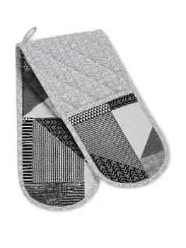 Catherine Lansfield Larrson Geo Grey Oven Glove