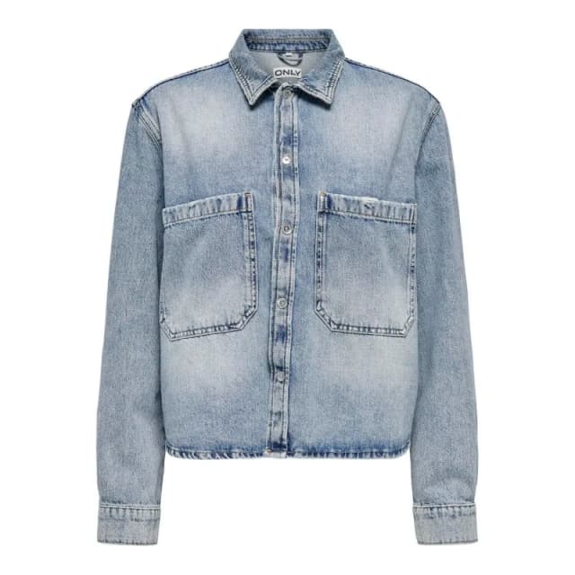 Only Womens denim shirt Only Cassie Bleu Female M