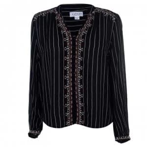 Velvet T-Shirt - Stripe