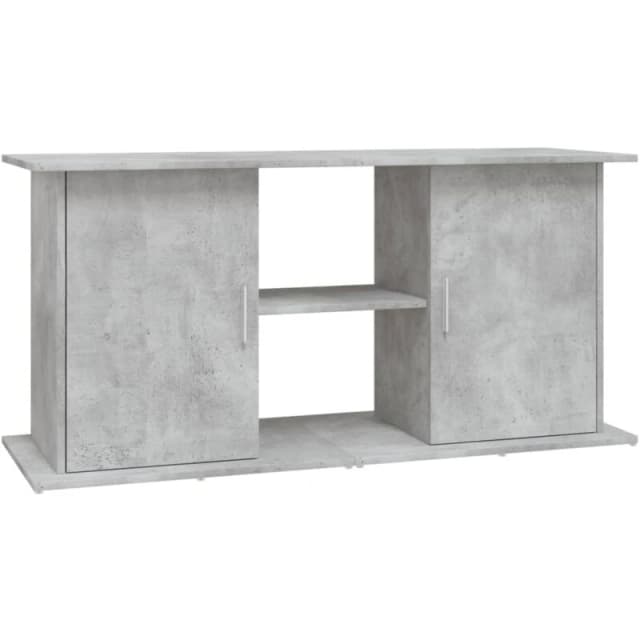 VIDAXL Vidaxl - Aquarium Stand Concrete Grey 121x41x58cm Engineered Wood 8720845418212