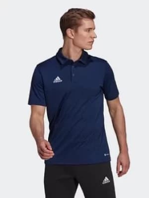 adidas Entrada 22 Polo Shirt, White Size M Men