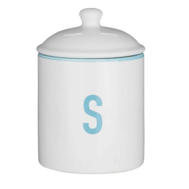 Premier Housewares Interiors by Premier Homestead Sugar Canister White