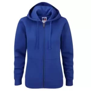 Russell Ladies Premium Authentic Zipped Hoodie (3-Layer Fabric) (M) (Bright Royal)